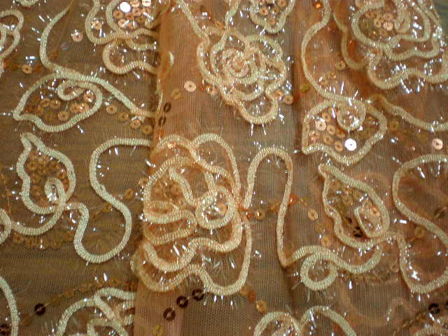 11.Peach Novelty Sequins