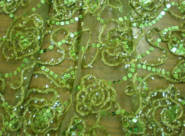 14.Olive Novelty Sequins