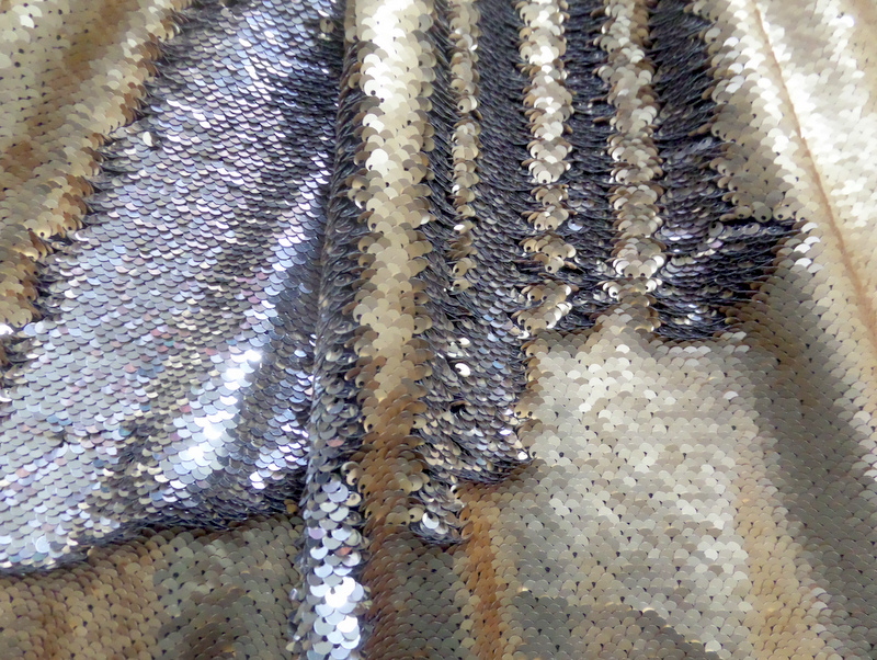 36.Gold-Silver Flip Sequins#2