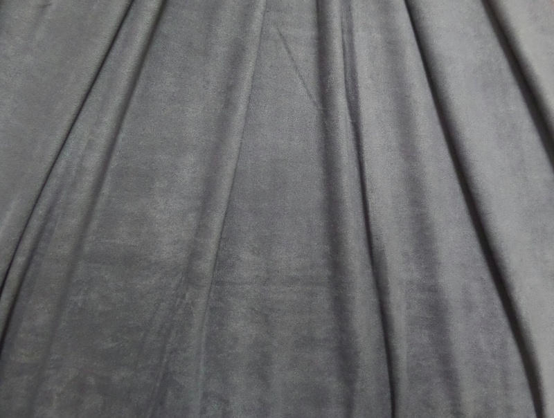 12.Charcoal Stretch Suede#2