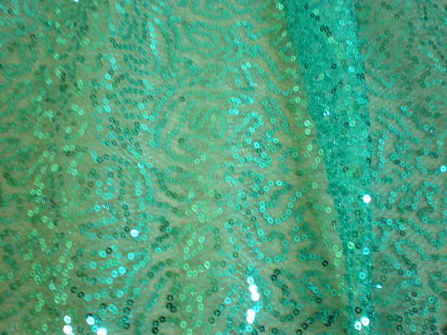 23.Teal Novelty Sequins