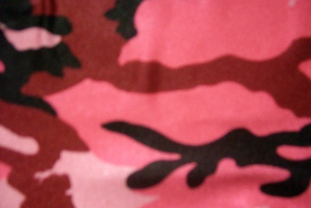 4. Pink-Maroon-Black Camouflage