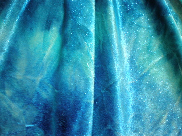9. Lt.Blue-Blue Twilight Tye-Dye Velvet