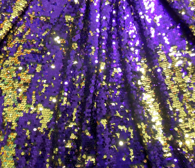 9.Purple-Gold Two Tone Sequins