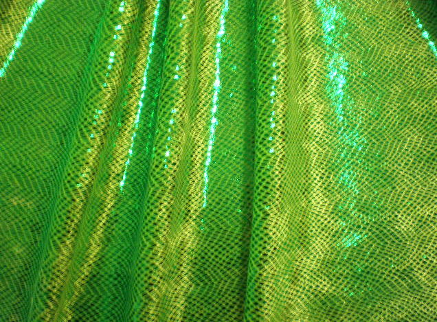 6.Lime Metallic Novelty #3(velvet)