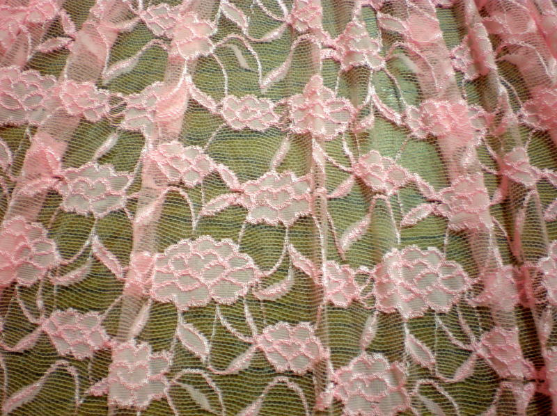 8.Lt. Pink Romance Flower Lace #2