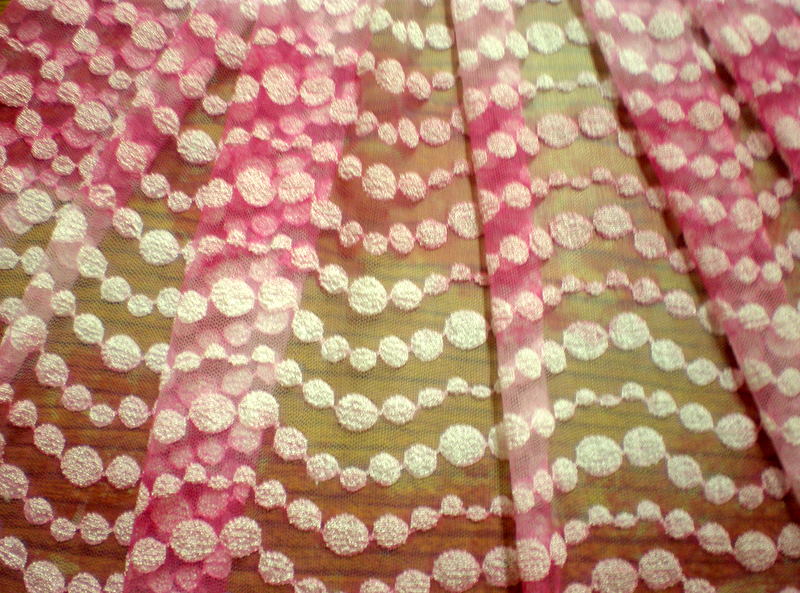2.Fuchsia-Lt. Pink Tiedye Lace #2