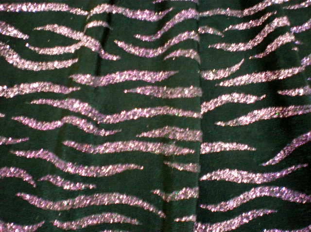 6.Purple Wavy Glitter On Black Slinky