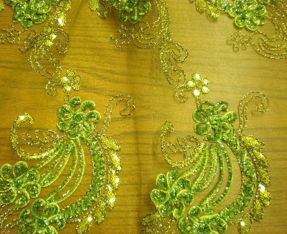 7.Lime Novelty Sequins #5