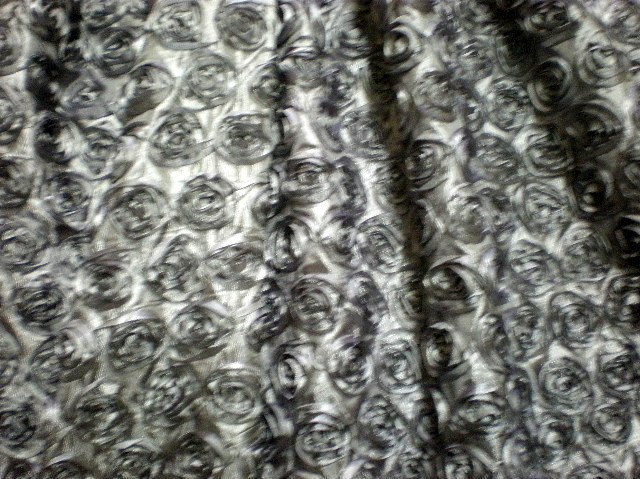 7. Grey Small Ribbon Flower