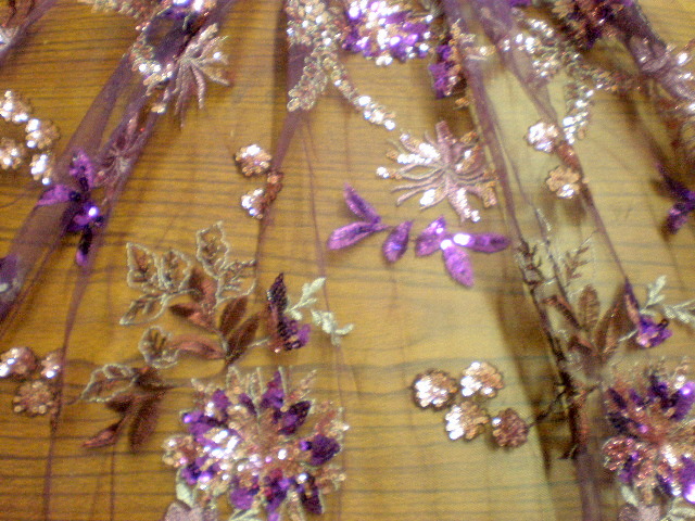 6.Purple Flower Sequins #1