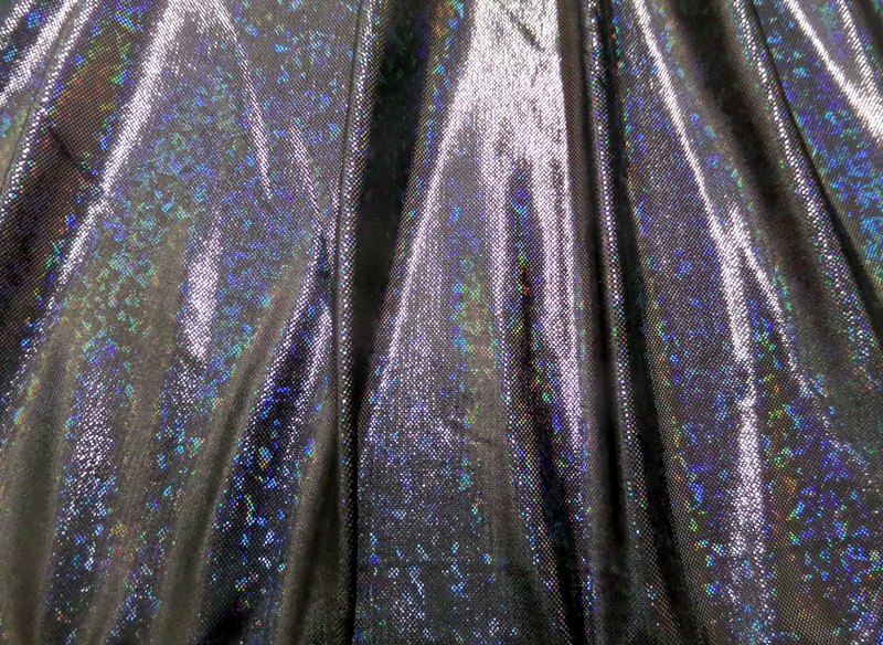 7.Black-Black Broken Glass Velvet