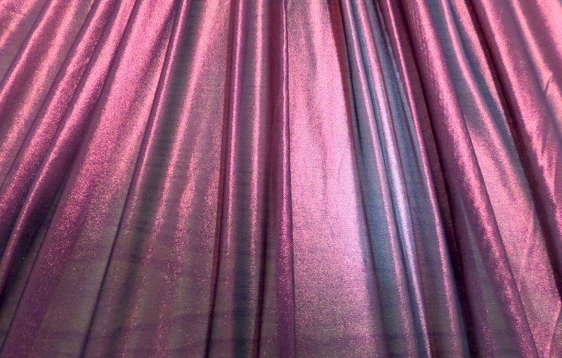 6.Fuchsia-Black Solid Metal Mesh#2