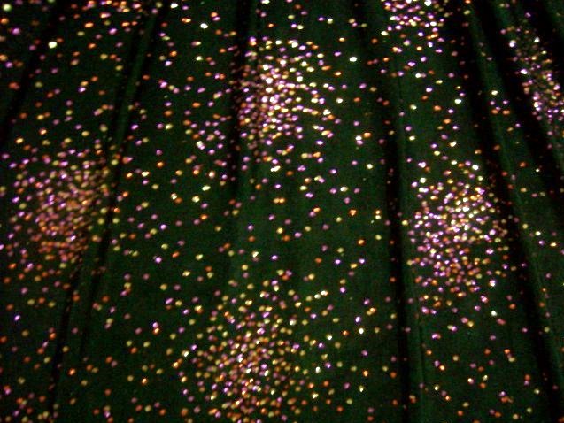 6.Black with Fuchsia-Gold Glitter