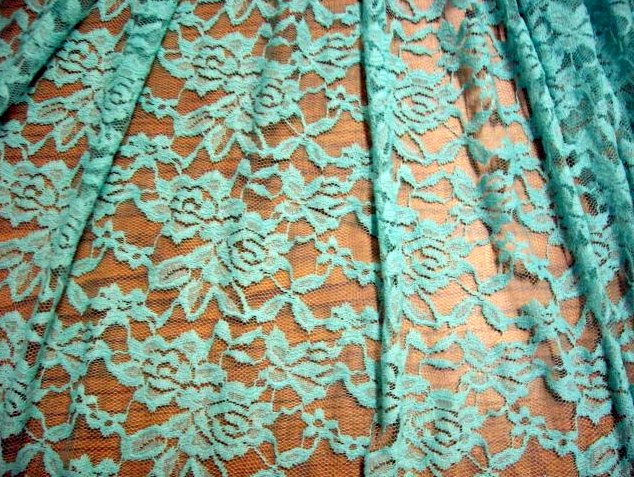 12.Mint Romance Flower Lace #3